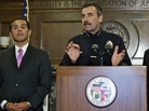 Los Angeles Police Chief reports lowest homicides in four decades. Los Angeles Police Chief reports lowest homicides in four decades.