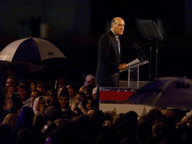 Daley, then campaign chairman for Democratic presidential candidate Al Gore, was the one to tell supporters in November 2000 that Gore had withdrawn his concession to George W. Bush.