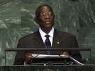 John Evans Atta Mills, president of Ghana, speaks at the UN last September. John Evans Atta Mills, president of Ghana, speaks at the UN last September.