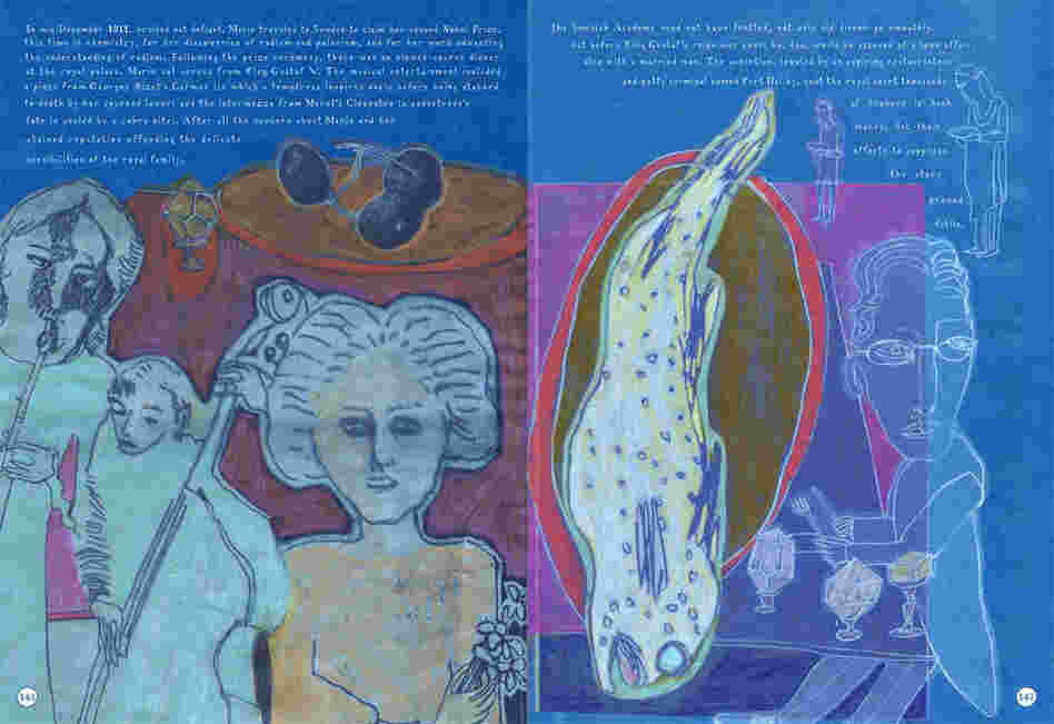 In 1911, Marie is awarded a second Nobel Prize for her work on radium and polonium, but the Nobel Committee expresses concern about Marie's affair with Paul, which was then public knowledge. Notable scientists advise her not to attend the ceremony or the accompanying dinner with the King of Sweden, but Marie attends anyway. 