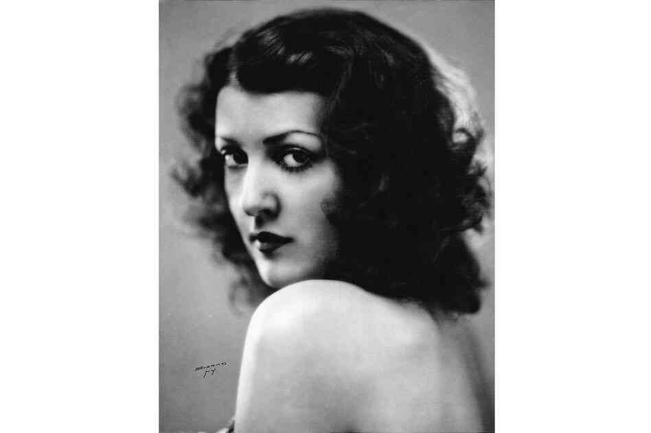 Gypsy Rose Lee as the headliner at New York's Republic Theater in 1931. She was one of the most popular theatrical entertainers of her time and developed the strip-tease as an art form. 