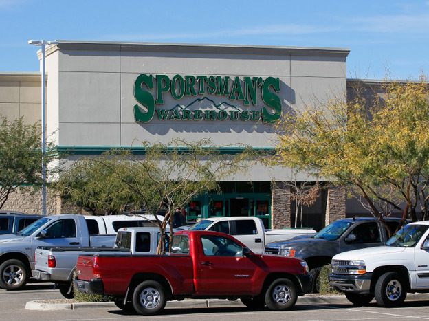 The Sportsman's Warehouse where the Glock 9mm handgun was reported purchased by Jared Lee Loughner who allegedly opened fire outside a Safeway grocery store in Tucson the day before on January 9, 2011.