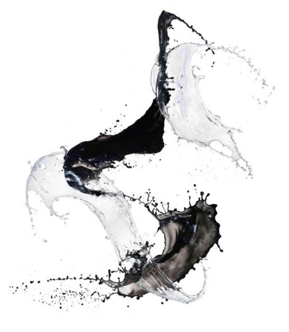 ink and water