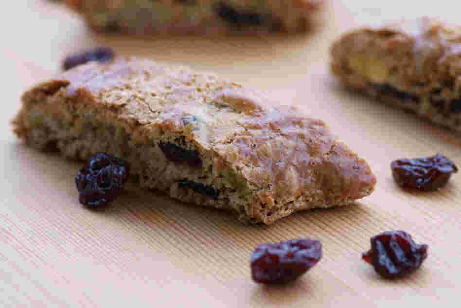 Cherry, Pistachio And Vanilla Biscotti