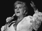 Margaret Whiting performing onstage in New York City in 1987. Margaret Whiting performing onstage in New York City in 1987.