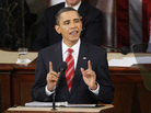 President Obama delivering his 2010 State of the Union address. President Obama delivering his 2010 State of the Union address.