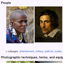 Wikipedia now contains more than 3.5 million entries in its English-language site. Above, a screengrab from Wikipedia's photography section.