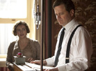 You're On: Helena Bonham Carter and Colin Firth join "King's Speech" director Tom Hooper and others connected to The King's Speech for a conversation with KCRW's Matt Holzman tonight, Jan. 13, starting at 9:45 pm Pacific Time. You can watch the video here -- and submit questions in the widget below. You're On: Helena Bonham Carter and Colin Firth join "King's Speech" director Tom Hooper and others connected to The King's Speech for a conversation with KCRW's Matt Holzman tonight, Jan. 13, starting at 9:45 pm Pacific Time. You can watch the video here -- and submit questions in the widget below.