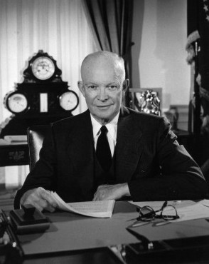 President Dwight D. Eisenhower.