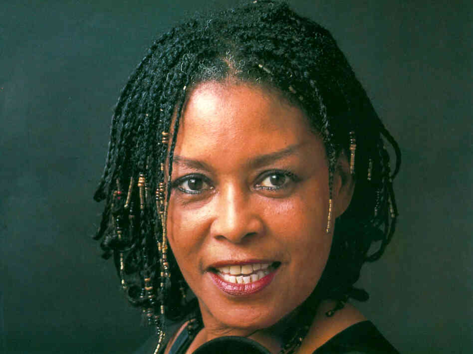 Abbey Lincoln on the front cover of her 1984 album, Talking to the Sun.