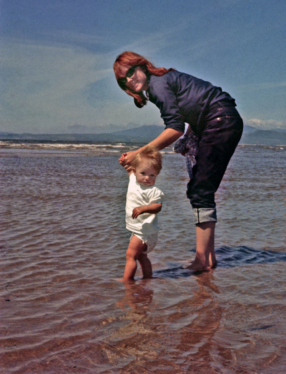 Nancy Harmon Jenkins and her daughter Sara, together in Spain in 1966.