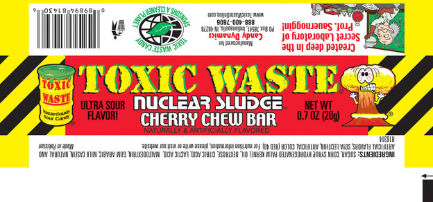 The California Department of Public Health found excess lead in some of these cherry bars.