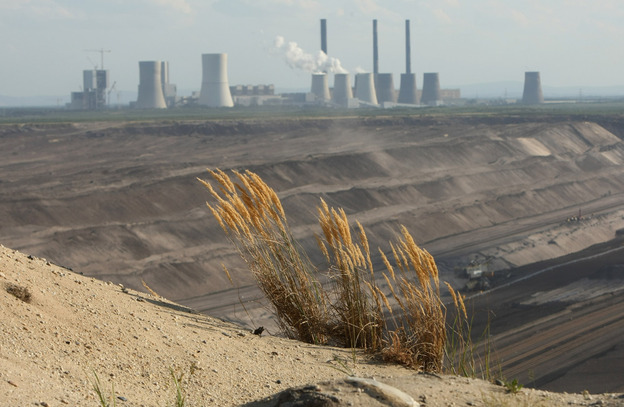 A coal-fired power plant near Weisswasser, Germany.