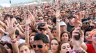 INDIO, CA - APRIL 17: Music fans in the audience during day two of the Coachella Valley Music & Arts Festival 2010 INDIO, CA - APRIL 17: Music fans in the audience during day two of the Coachella Valley Music & Arts Festival 2010