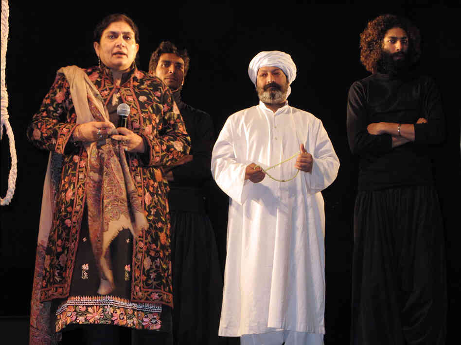 The Ajoka Theater performs a play about blasphemy titled "Watch the Play and Move On." In the anti-secular atmosphere following the assassination of governor Salman Taseer, the staging of the play is a rare example of secular society standing up against the intimidation of religious extremists. The Ajoka Theater performs a play about blasphemy titled "Watch the Play and Move On." In the anti-secular atmosphere following the assassination of governor Salman Taseer, the staging of the play is a rare example of secular society standing up against the intimidation of religious extremists.