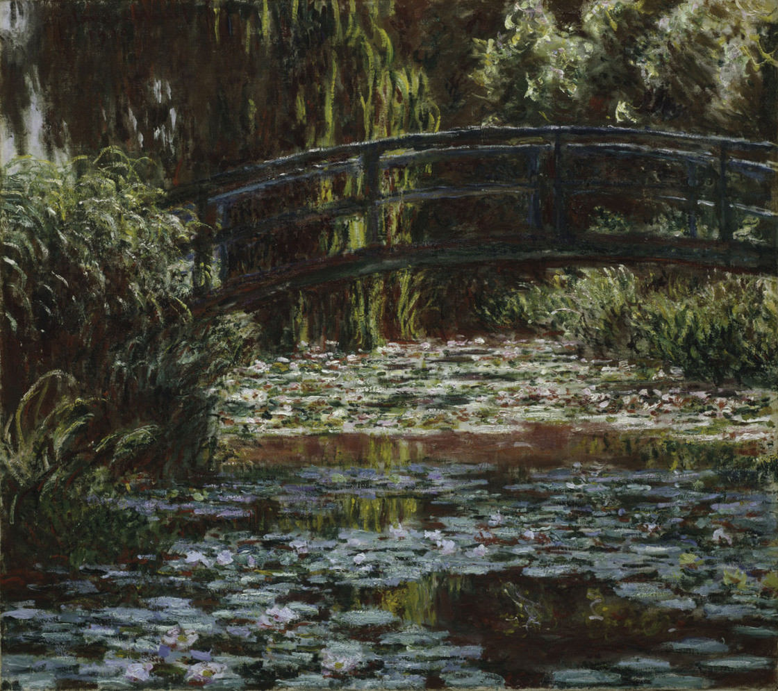 Water Lily Pond by Claude Monet, 1900.