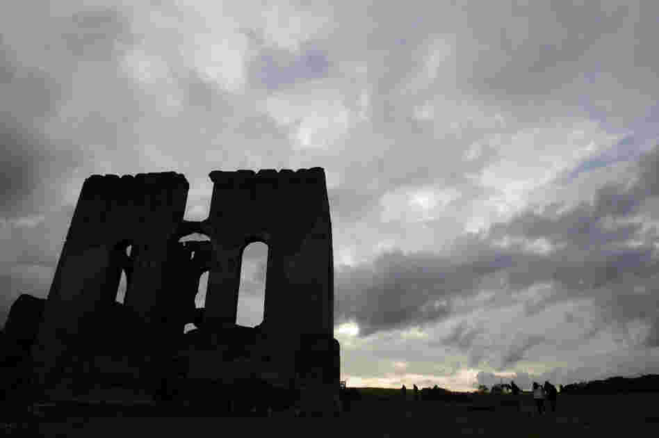 Ruins of the Villa of the Quintilii on the outskirts of Rome.