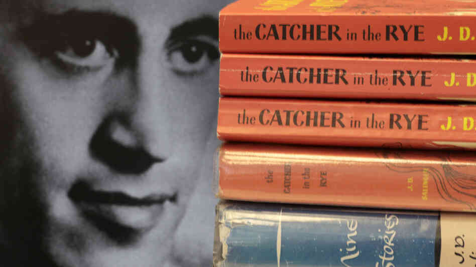 A 1951 photo of Salinger paired with some of his books. A 1951 photo of Salinger paired with some of his books.