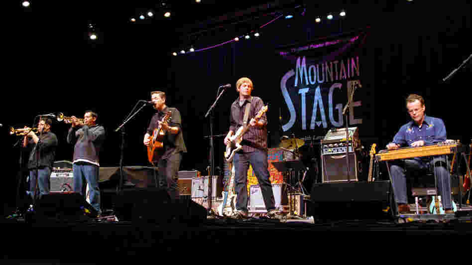 Calexico performed on Mountain Stage.