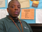 Albert Stinson, 38, mentors 10 boys at Marshall High School, on Chicago's West Side. Most of them are affiliated with gangs and have criminal records — and are at serious risk for becoming victims of violence. Albert Stinson, 38, mentors 10 boys at Marshall High School, on Chicago's West Side. Most of them are affiliated with gangs and have criminal records — and are at serious risk for becoming victims of violence.