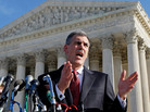 Donald Verrilli, Jr. in front of the U.S. Supreme Court in January 2007, two years before joining the Obama administration. Donald Verrilli, Jr. in front of the U.S. Supreme Court in January 2007, two years before joining the Obama administration.