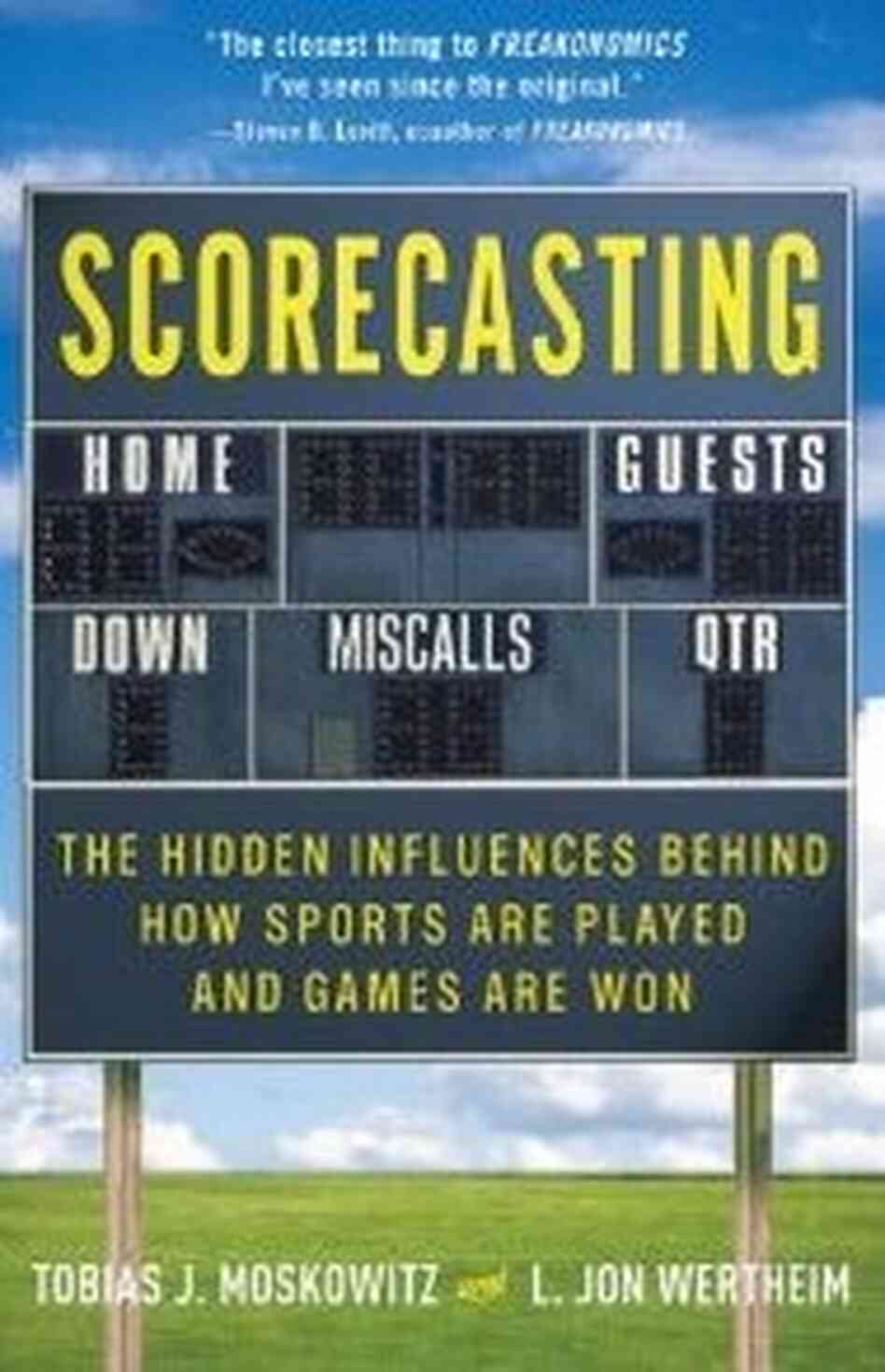 Scorecasting by Tobias Moskowitz and L. Jon Wertheim. Scorecasting by Tobias Moskowitz and L. Jon Wertheim.
