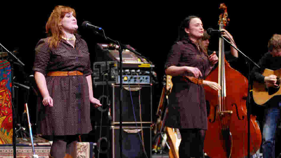 The Sweetback Sisters performed on Mountain Stage.