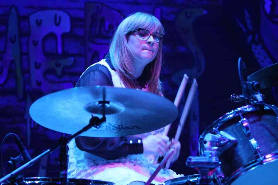 Best Coast performing live at the 9:30 Club in Washington, D.C., Jan. 31, 2011.