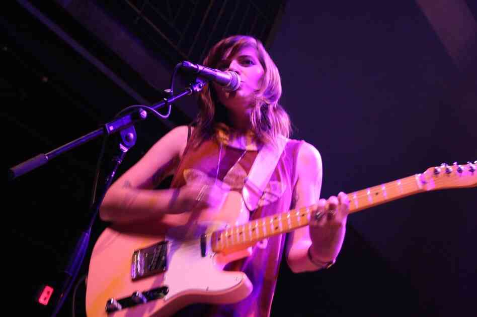 Best Coast performing live at the 9:30 Club in Washington, D.C., Jan. 31, 2011.
