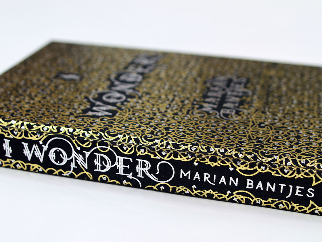 The cover of I Wonder, Marian Bantjes, The Monacelli Press, 2010