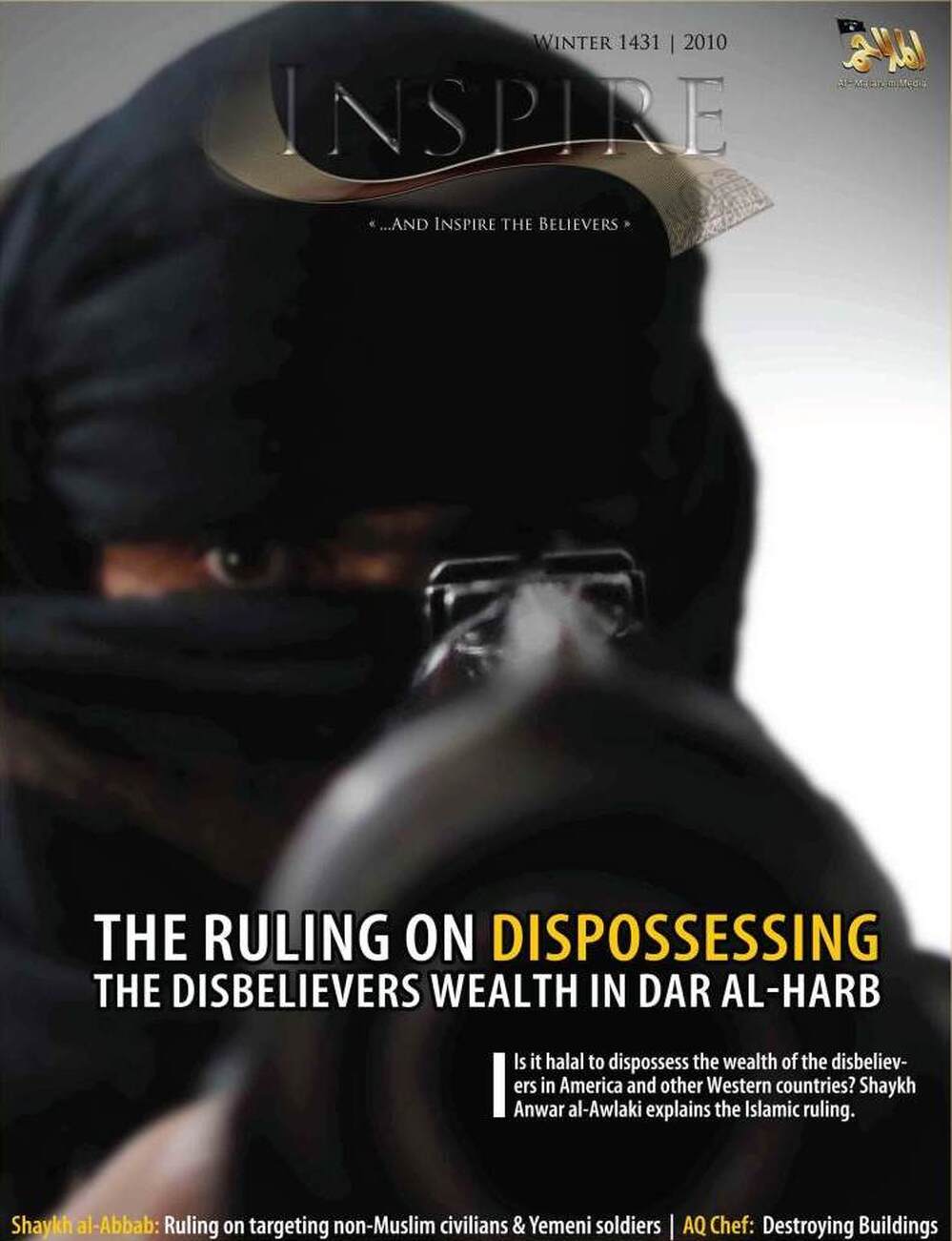 'Inspire' magazine, al-Qaida's first English-language magazine, is based in Yemen.