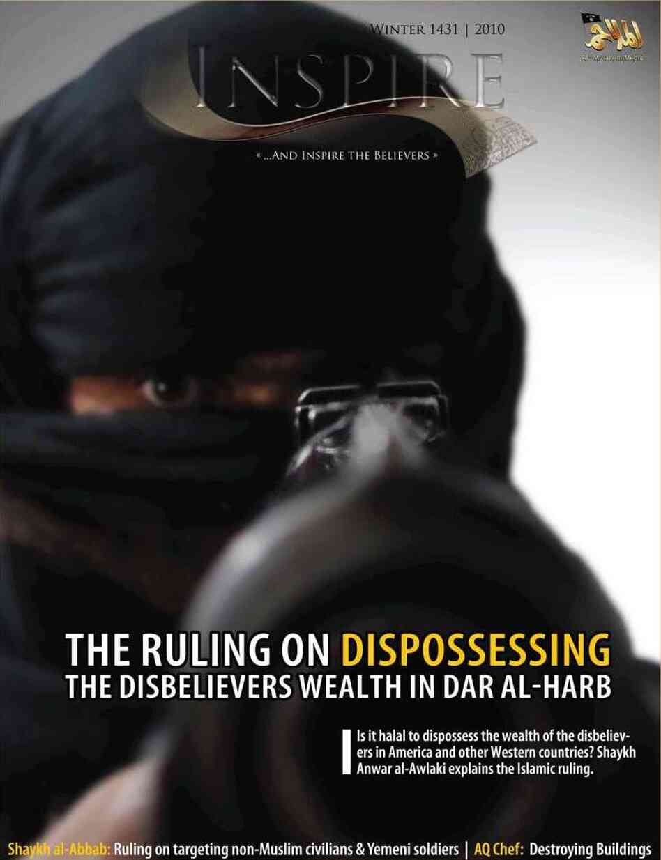 'Inspire' magazine, al-Qaida's first English-language magazine, is based in Yemen.