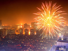 Fireworks explode in the air to celebrate Chinese New Year on February 3, 2011 in Beijing, China. Fireworks explode in the air to celebrate Chinese New Year on February 3, 2011 in Beijing, China.