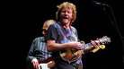 Sam Bush performed on Mountain Stage. Sam Bush performed on Mountain Stage.