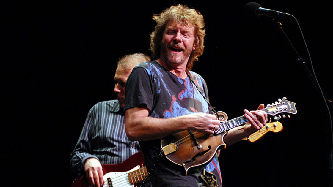 Sam Bush performed on Mountain Stage.