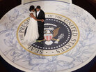President Barack Obama and first lady Michelle Obama dance at the Commander in Chief Inaugural Ball at the National Building Museum in Washington, Tuesday, Jan. 20, 2009. (AP Photo/Charles Dharapak) President Barack Obama and first lady Michelle Obama dance at the Commander in Chief Inaugural Ball at the National Building Museum in Washington, Tuesday, Jan. 20, 2009. (AP Photo/Charles Dharapak)