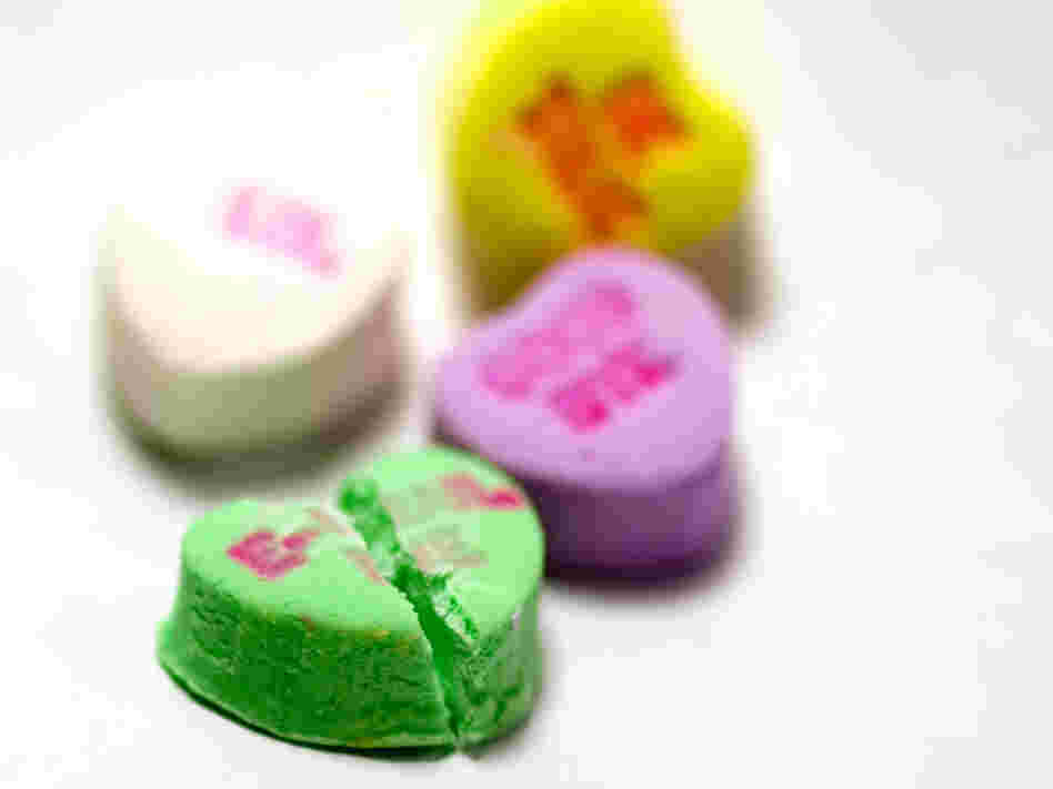 Broken heart candy.