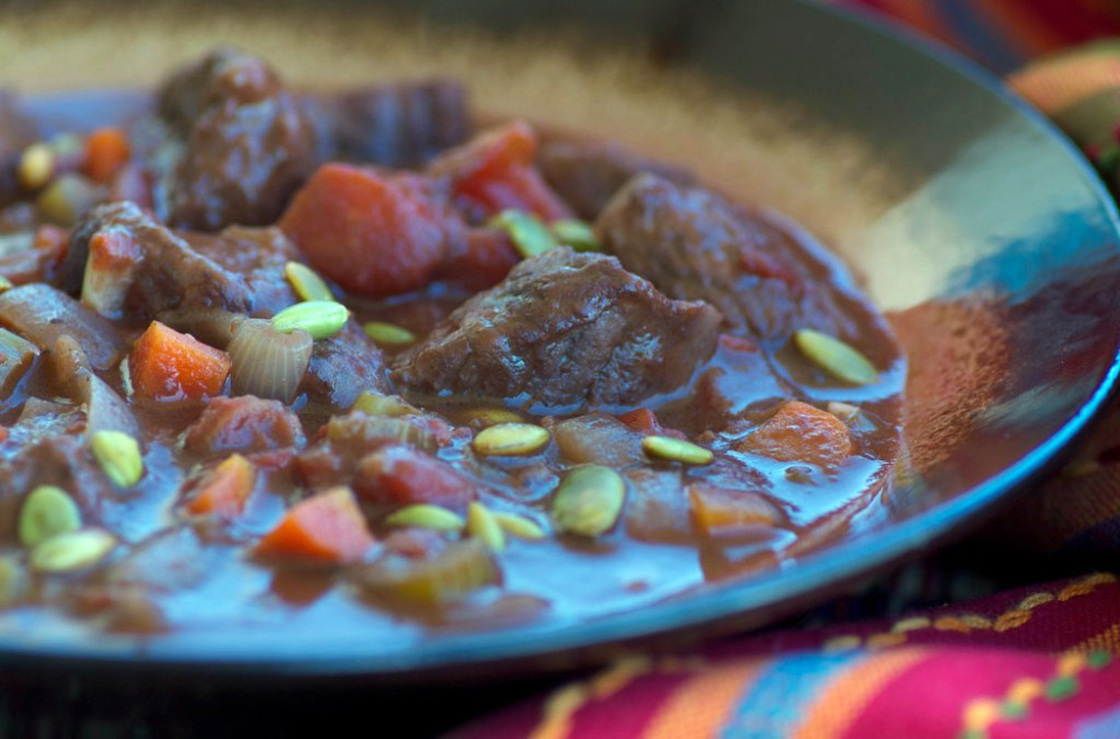 Chocolate And Port Beef Stew
