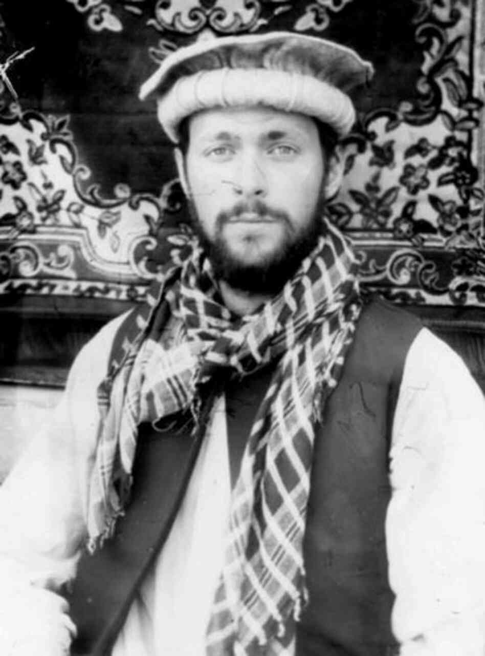 The result of the double negative exposure is this positive image of Birk, in Mazar i Sharif.