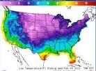 See all that purple and blue? That's where it's going to get really, really cold tonight. See all that purple and blue? That's where it's going to get really, really cold tonight.