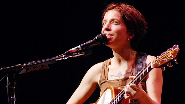 Ani DiFranco performed on Mountain Stage.