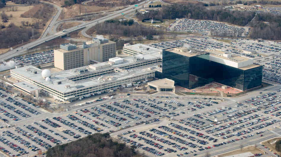 National Security Agency (NSA) headquarters at Fort Meade, Maryland, January 2010.