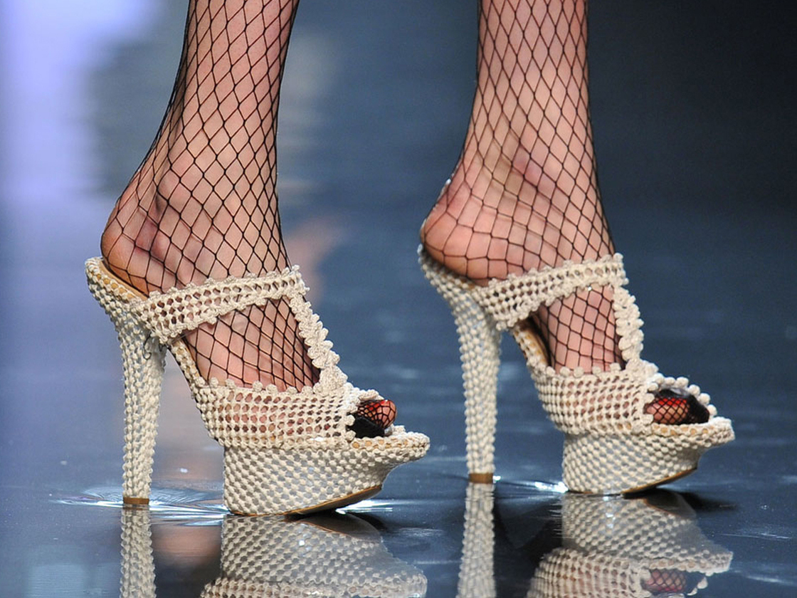 Let's hope these puppies from Jean-Paul Gaultier's Jan. 26 show in Paris don't catch on.