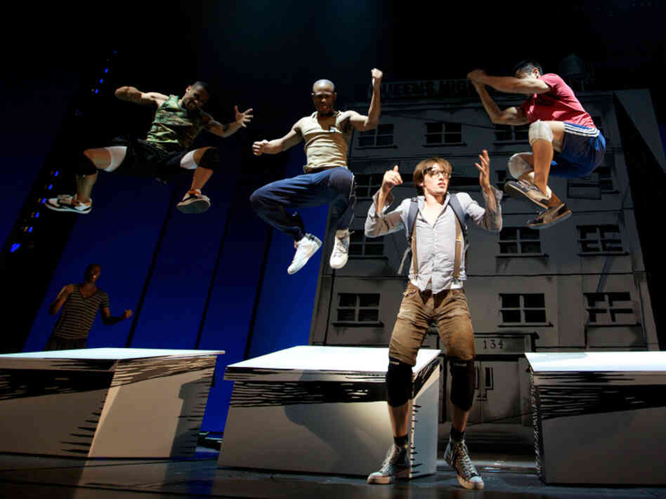 Reeve Carney and ensemble