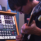 Electronic artist Son Lux (Ryan Lott) lays down a rare guitar track in his studio for the album he's writing and recording in one month.