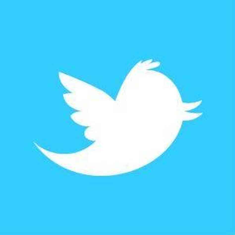 The Twitter logo.