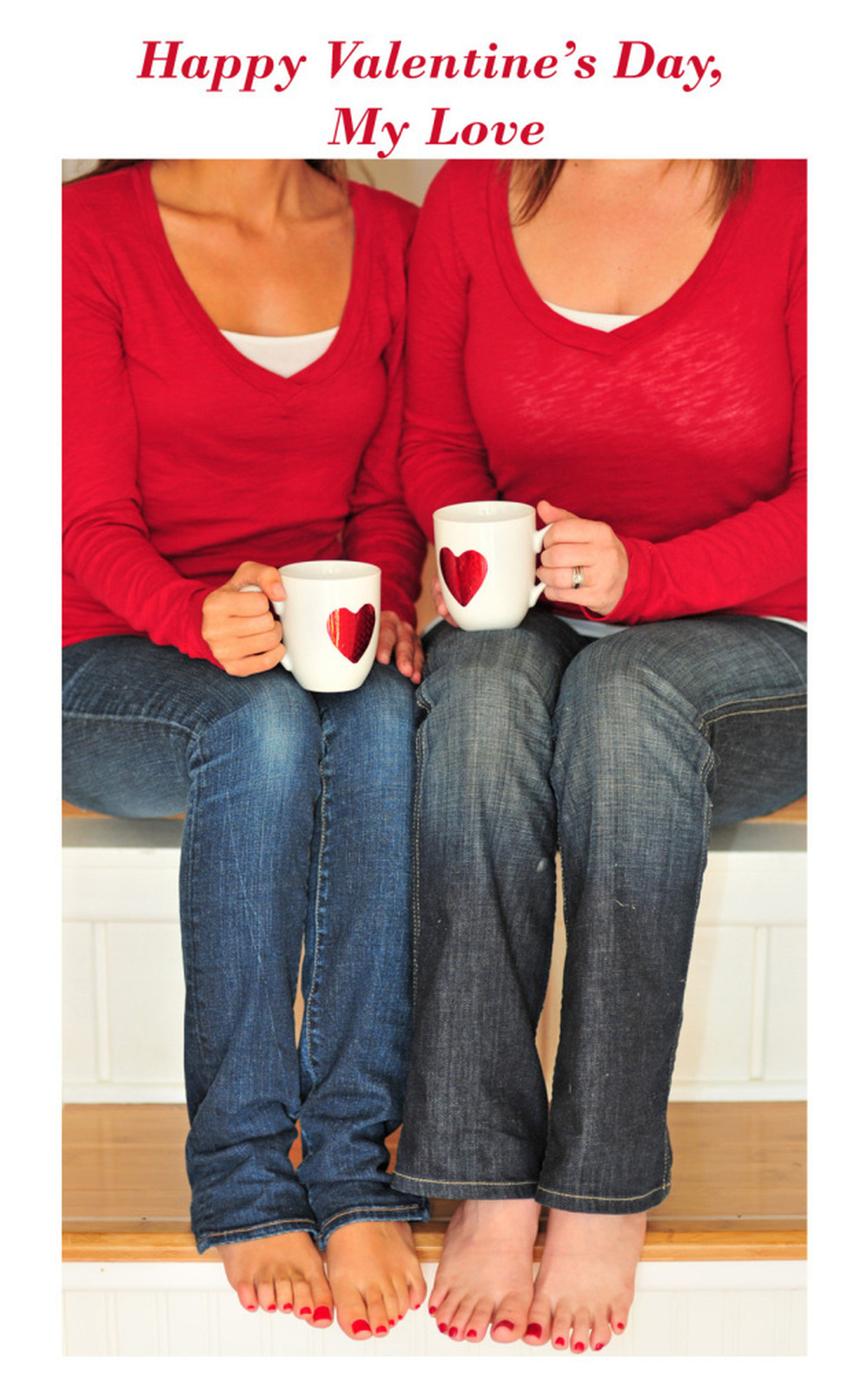Lesbian and gay lovers have new options for Valentine's Day cards, thanks to the California company A Little To The Left.