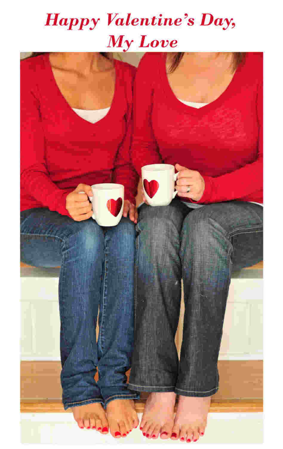 Lesbian and gay lovers have new options for Valentine's Day cards, thanks to the California company A Little To The Left.