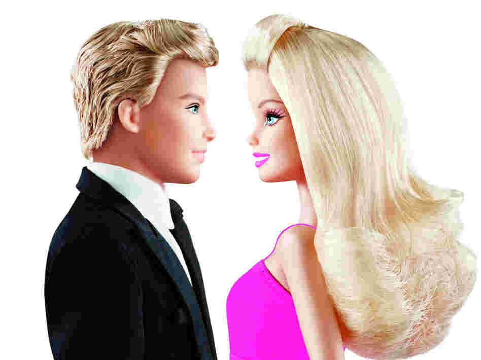 Barbie and Ken lock eyes once again.