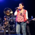 Ana Tijoux rehearses with The Roots for the Grammy Jam session last weekend. Ana Tijoux rehearses with The Roots for the Grammy Jam session last weekend.